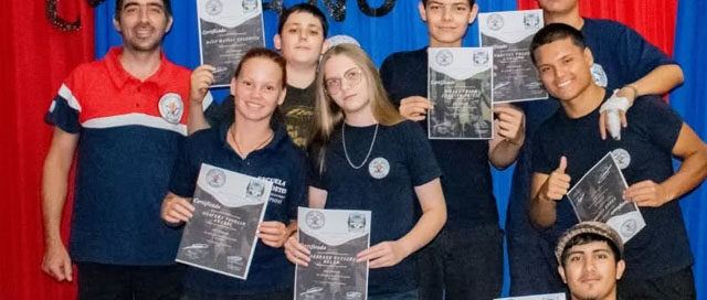 Capioví: Bomberos celebraron la Cena de Fin de Año con reconocimientos y ascensos