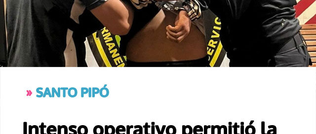 Intenso operativo permitió la recaptura de un joven que se había fugado de una comisaría