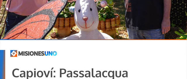 Capioví: Passalacqua visitó el predio “Pascua en Capioví” y destacó el trabajo comunitario