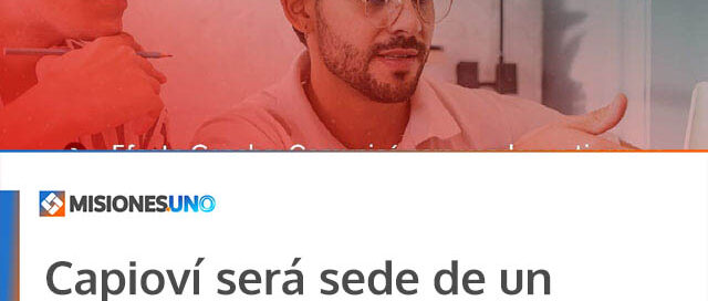 Capioví será sede de un Encuentro de Innovación y Emprendimiento con herramientas para potenciar proyectos locales