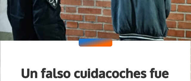 Un falso cuidacoches fue detenido tras robar en dos vehículos en Capioví